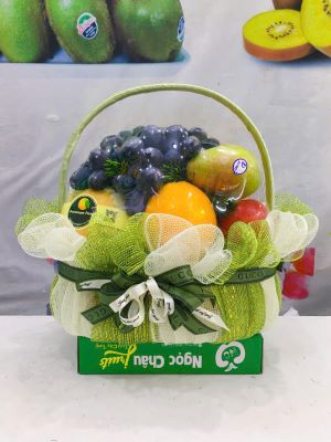 Giỏ hoa quả thăm người ốm